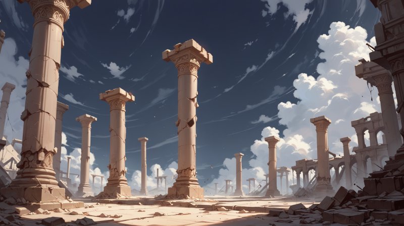 01549-415534786-score_9, score_8_up, ruins everywhere, a tall column in the distance, broken column, dark cloud covering the dark sky.png